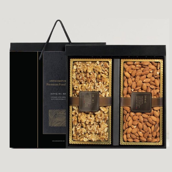 [어썸퓨어] 건강을 위한 견과 2종 세트