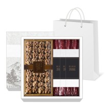 [어썸퓨어] 한우 수제 육포 & 호두 세트 A