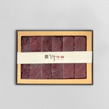 [달인푸드] 수제한우육포 선물세트 360g