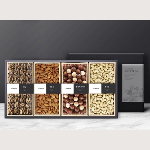 [어썸퓨어] 프리미엄 견과 4종 세트