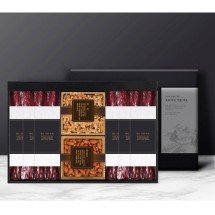 [어썸퓨어] 한우 수제 육포 & 견과 세트 (호두&아몬드) B