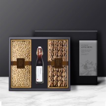 [어썸퓨어] 프리미엄 야생화 꿀&가평 잣 & 호두 세트