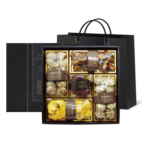 [어썸퓨어] 프리미엄 건강 지킴이 버섯 5종 세트