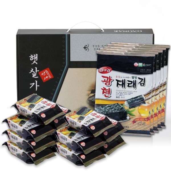 [가온애] 햇살가득 광천김세트 1호