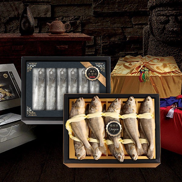 [애명작컬렉션] VVIP 프리미엄 수산물 2종 스페셜 1호(굴비,갈치)