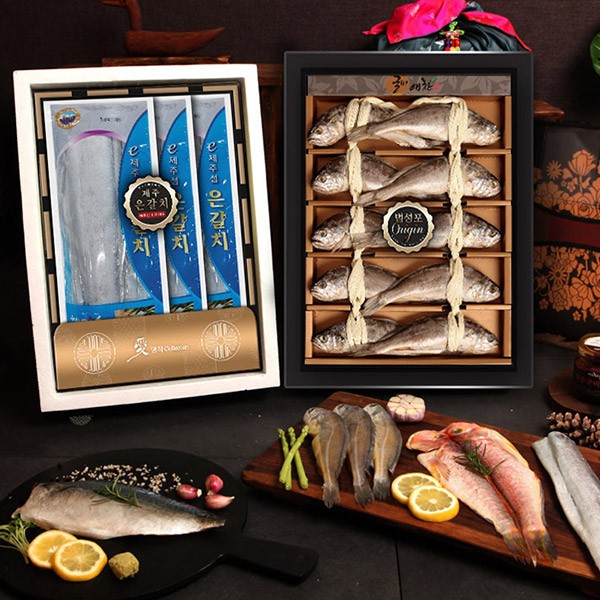 [애명작컬렉션] 제주은갈치&영광참굴비 특선1호(2단)