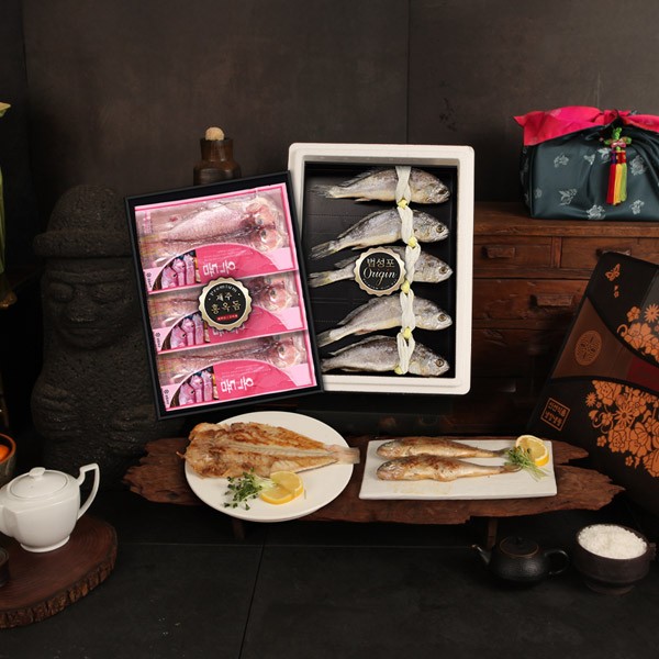 [애명작컬렉션] 제주홍옥돔&영광참굴비 한정기획(2단)