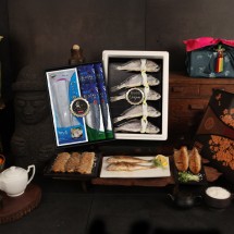 [고급한정식] 인기구이생선 3종 특선(2단/참굴비5,갈치1,고등어4)