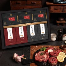 [한우애명작] 투뿔숙성한우 한상 프리미엄 1호(10팩/꽃2채2삼2언불2한떡2)