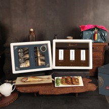 [고급한정식] 더블특선_제주흑돼지 떡갈비&법성포 찐보리굴비 1호(1.35kg+大4미)