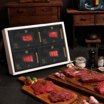 [한우애명작] 투뿔숙성 명품기획_로스4종 특선(꽃삼보목)