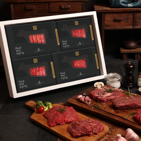 [한우애명작] 투뿔숙성 명품기획_로스&정육 4선(삼보불육)