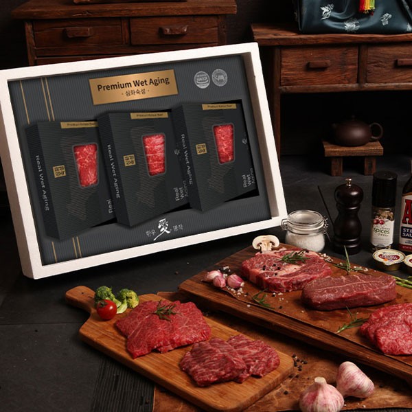 [한우애명작] 숙성한우 명품기획_인기3종 스페셜(꽃불육)