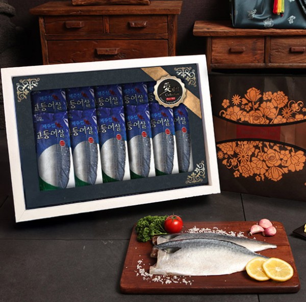 [제주애명작] 명품 구이용 특大고등어순살 특호(2.4kg)