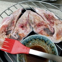 연어 턱살 가마살 350g 내외