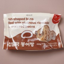 속이 꽉찬 찹쌀떡 팥 붕어빵 5개입 400g x 3팩