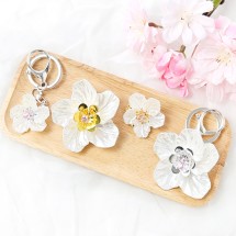 골드 실버 벚꽃 브로치 키링 만들기 DIY키트 체험