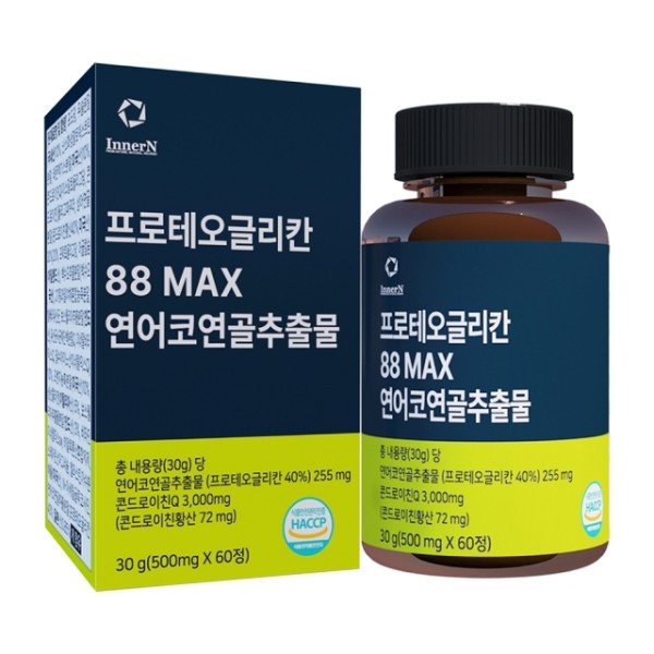 이너엔 프로테오글리칸 88MAX 연어코연골추출물 500mg x 60정