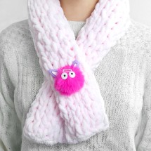 퍼피파인 목도리 만들기 DIY키트 체험 핑거니팅