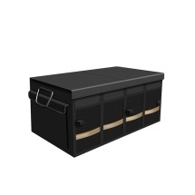 차량용 접이식 트렁크 파티션 수납 정리함 박스 68L