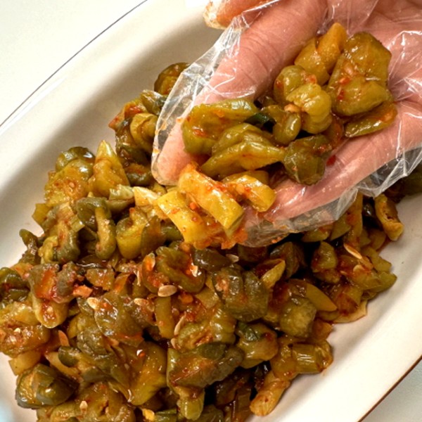 국내산 오이지 오이장아찌 절임 500g x 1팩