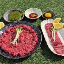 제주 말고기 육사시미 뭉티기 1kg