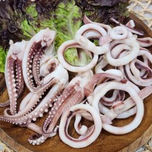 손질 오징어 링채 절단 오징어링 200g x 3팩