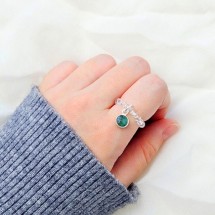 925실버 탄생석 비즈 반지 만들기 DIY키트 체험