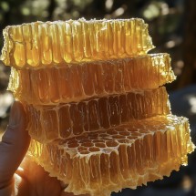 순수 벌집꿀 벌집 밀랍 벌꿀집 500g x 2팩