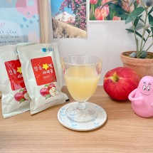 청송 명품 사과즙 120g x 50포 1박스