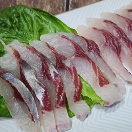 남해안 제철 보리숭어 회 300g