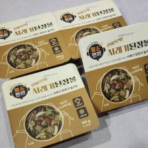 맘스한끼 시래기 된장볼 된장국 밀키트 140g x 4팩