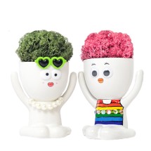 스칸디아모스 드로잉 화분 만들기 DIY키트 체험 공기정화식물