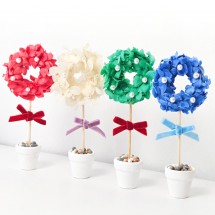 프리저브드 플라워 수국 도넛링 미니 화분 만들기 DIY키트 체험