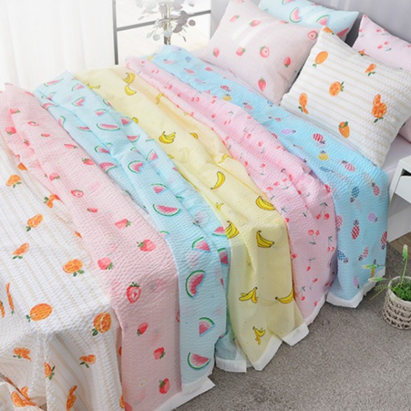 여름 쿨링 과일 시어서커 카페트겸 패드 SS