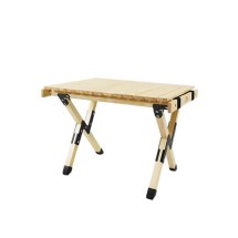 모아캠핑 접이식 우드 롤테이블 소형