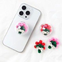 카네이션 모루 스마트톡 만들기 DIY키트 체험 그립 톡홀더 어버이날