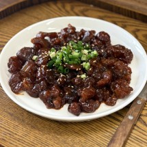 가마솥 특제 불 양념 스지 300g x 1팩