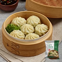 풀잎마켓 전자레인지용 고기찐만두 168g x 5팩