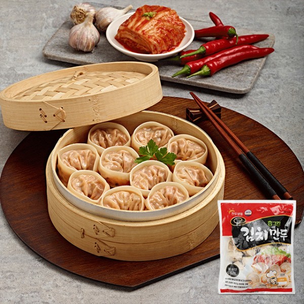 풀잎마켓 김치손만두 640g