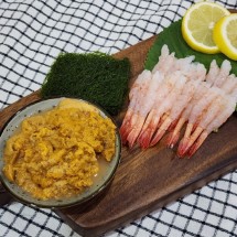 명품 오마카세 홈마카세 2인세트 단새우 성게알 감태