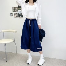 여자 7부 8부 루즈핏 버뮤다 팬츠 반바지 4color