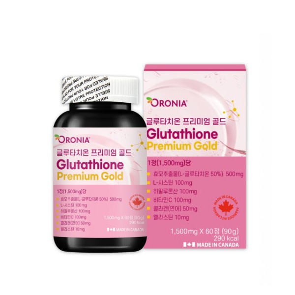 오로니아 글루타치온 프리미엄 골드 1500mg x 60정