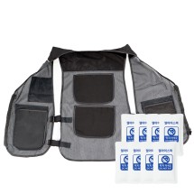 여름작업조끼 메쉬 얼음 아이스 쿨조끼 + 젤아이스팩 8팩