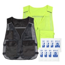 1+1 여름철 남녀 작업조끼 혹서기 아이스 얼음 쿨조끼