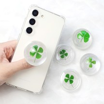 행운 네잎클로버 스마트톡 만들기 DIY키트 체험 그립 톡홀더