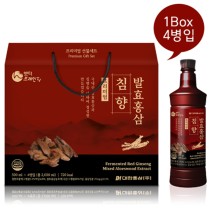 [대한홍삼] 발효홍삼침향 프리미엄 500ml x 4병