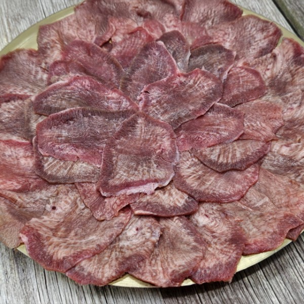 한우 우설 슬라이스 300g 구이 샤브샤브