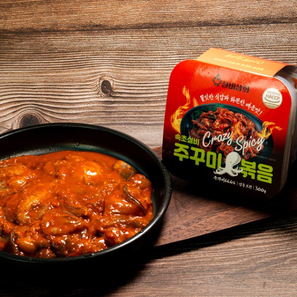 실비상회 매운 쭈꾸미볶음 300g (웰스락 증정)