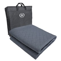 한일의료기 EMF 탄소매트 탄소전기요 전기장판 싱글 모던네이비